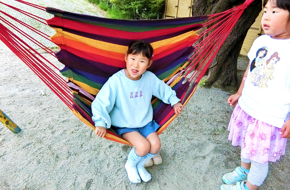 2021年5月 SuruSu上陽こども園 子どもたち戸外遊びの様子