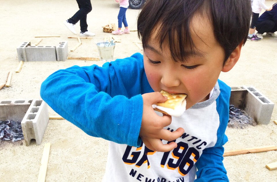 2021年5月 SuruSu上陽こども園 子どもたち戸外遊びの様子