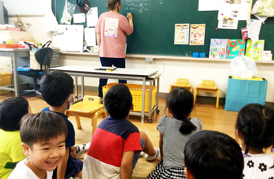 2021年7月 SuruSu上陽こども園 水遊びや泥んこ遊びの様子