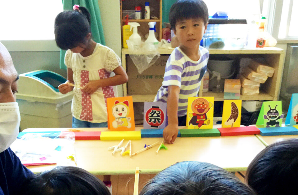 2021年8月 SuruSu上陽こども園 夏祭りの様子