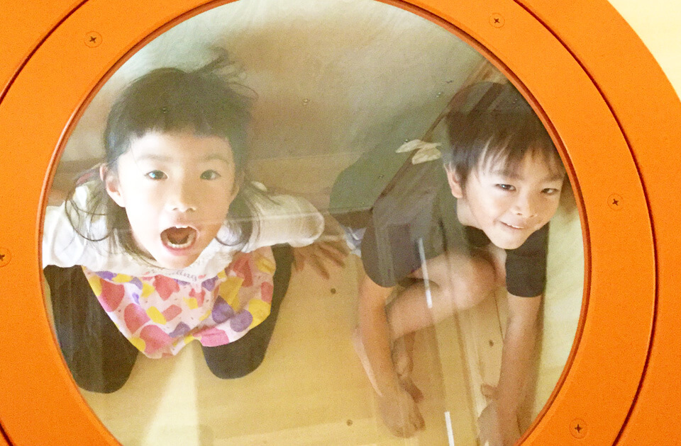 2021年10月 SuruSu上陽こども園 新園舎での子ども達の様子