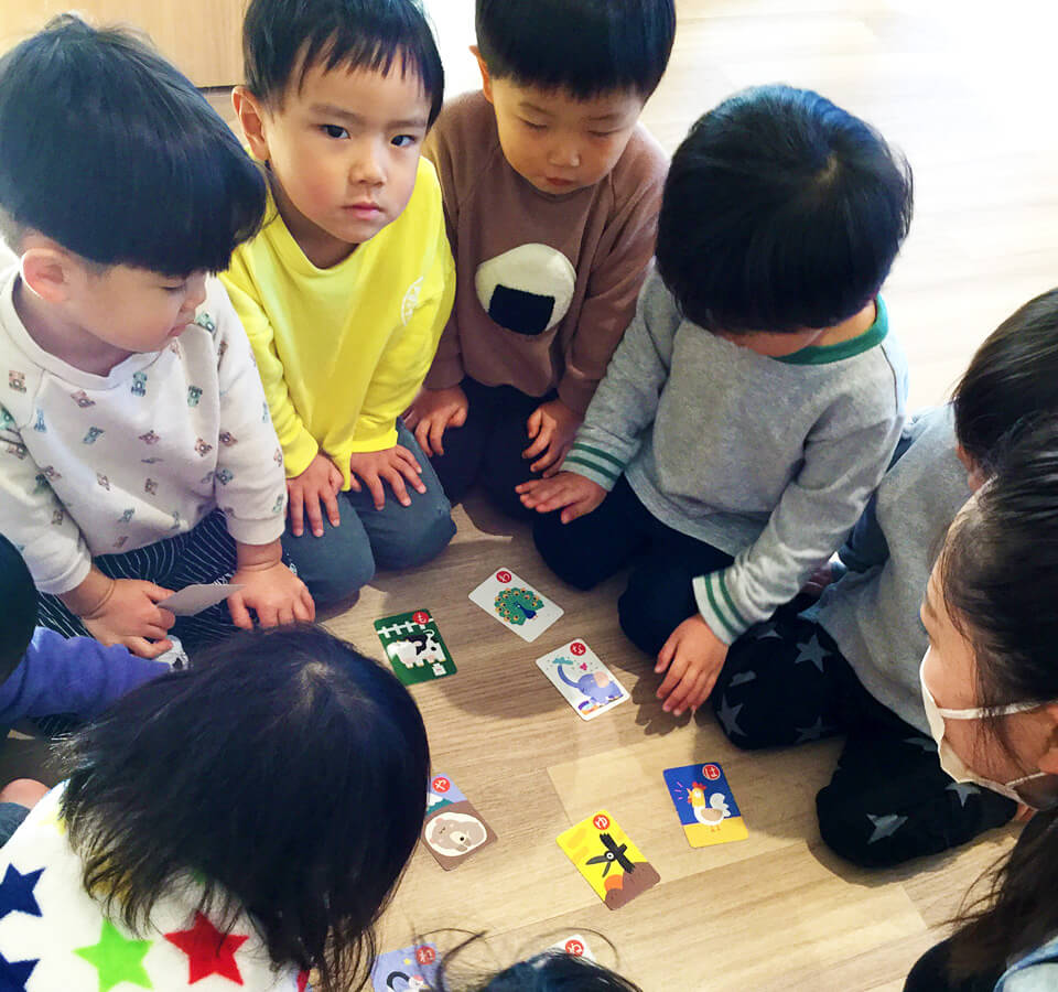 2022年1月 SuruSu上陽こども園 お正月遊びの様子