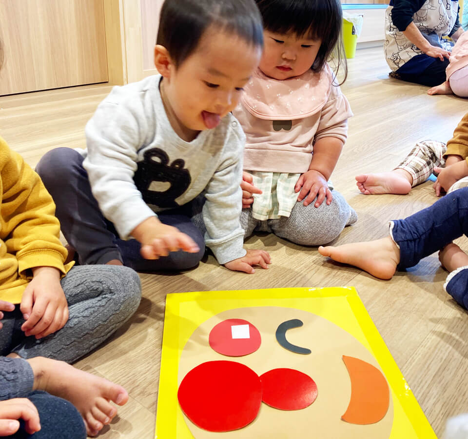 2022年1月 SuruSu上陽こども園 お正月遊びの様子