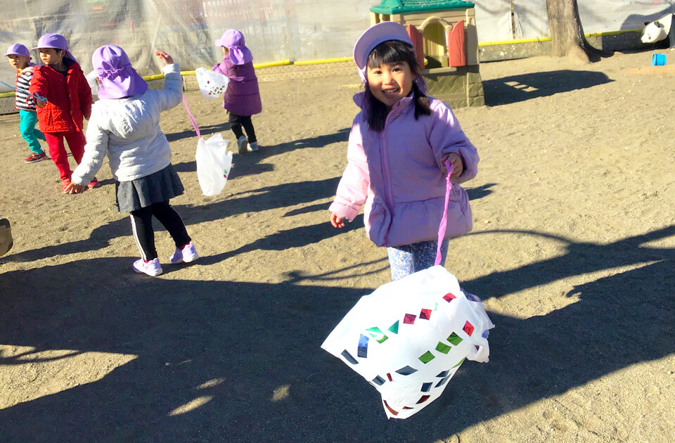 2022年1月 SuruSu上陽こども園 お正月遊びの様子