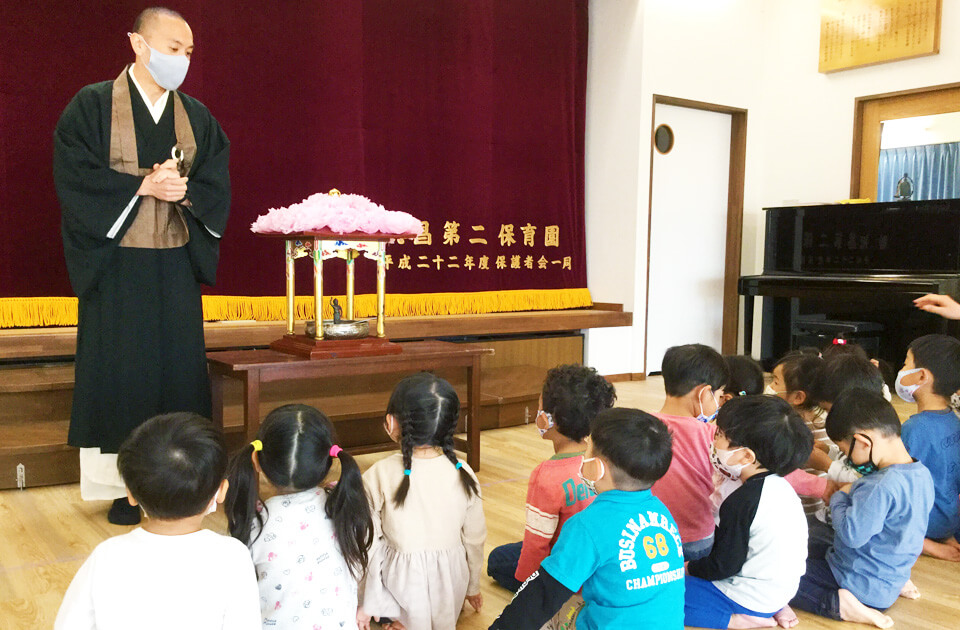 2021年4月 SuruSu祝昌こども園花まつりの様子