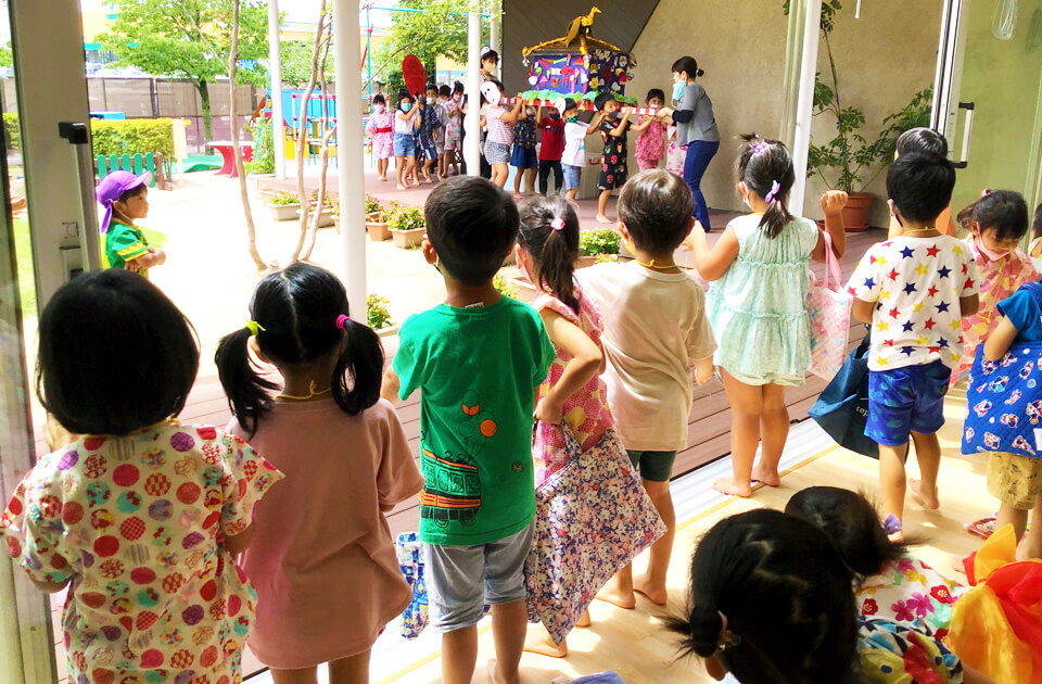 SuruSu祝昌こども園 夏祭りおみこしわっしょい！の様子 2021年7月