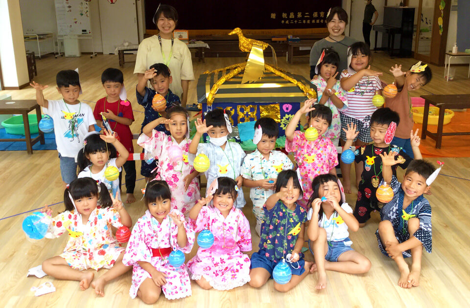SuruSu祝昌こども園 夏祭りおみこしわっしょい！の様子 2021年7月