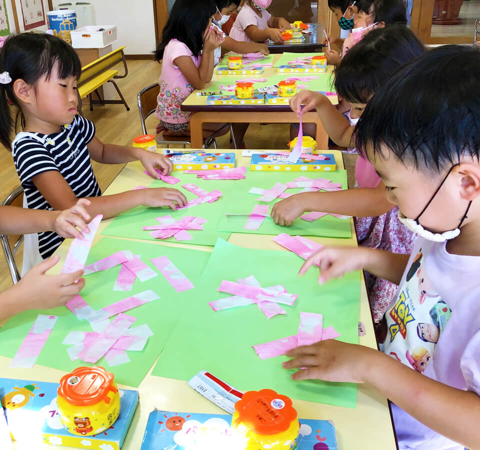 2021年9月 SuruSu祝昌こども園 食欲の秋の様子