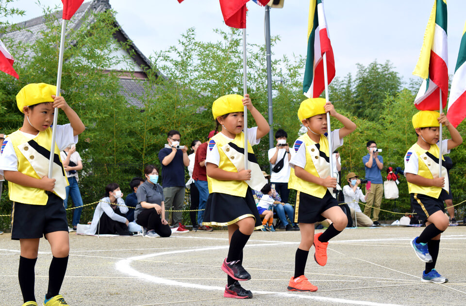 SuruSu祝昌こども園 運動会の様子 2021年10月
