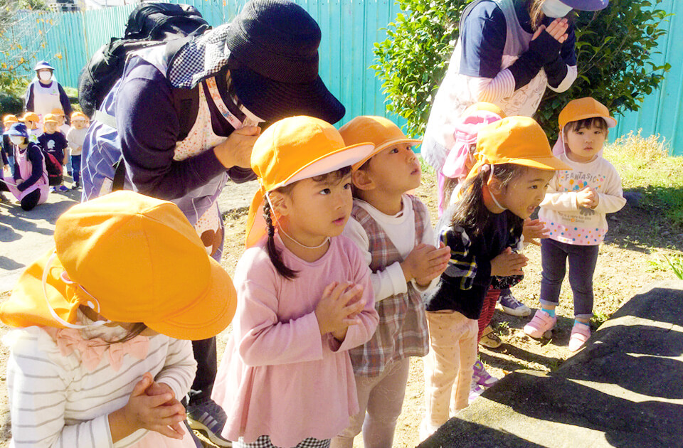 SuruSu祝昌こども園 七五三参りの様子 2021年11月