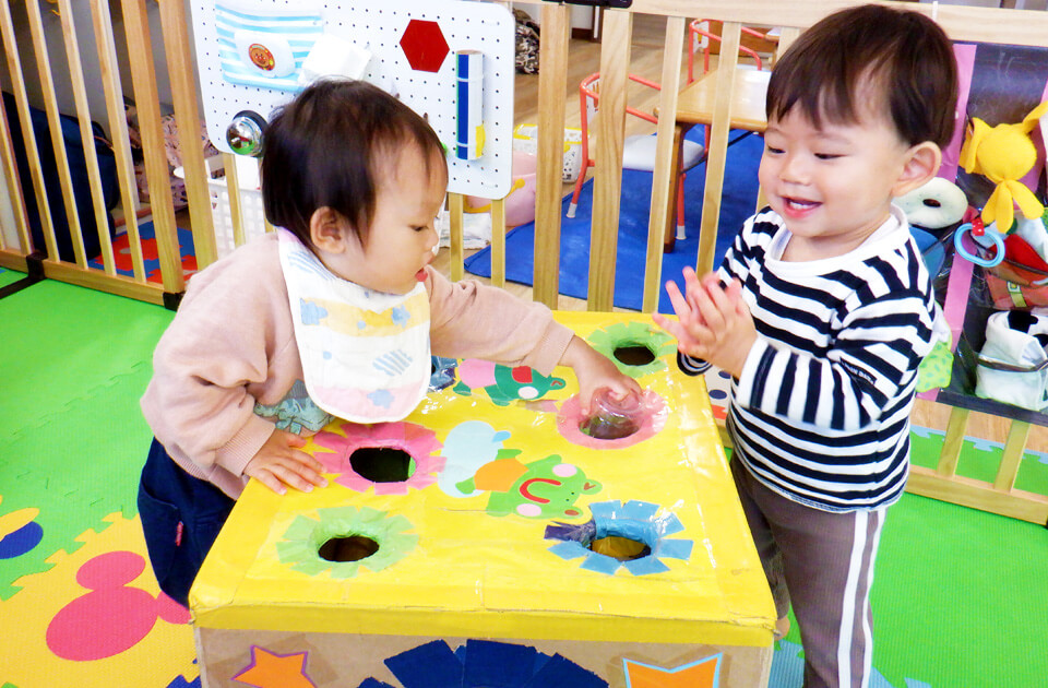 SuruSu祝昌こども園 室内遊びの様子 2021年11月