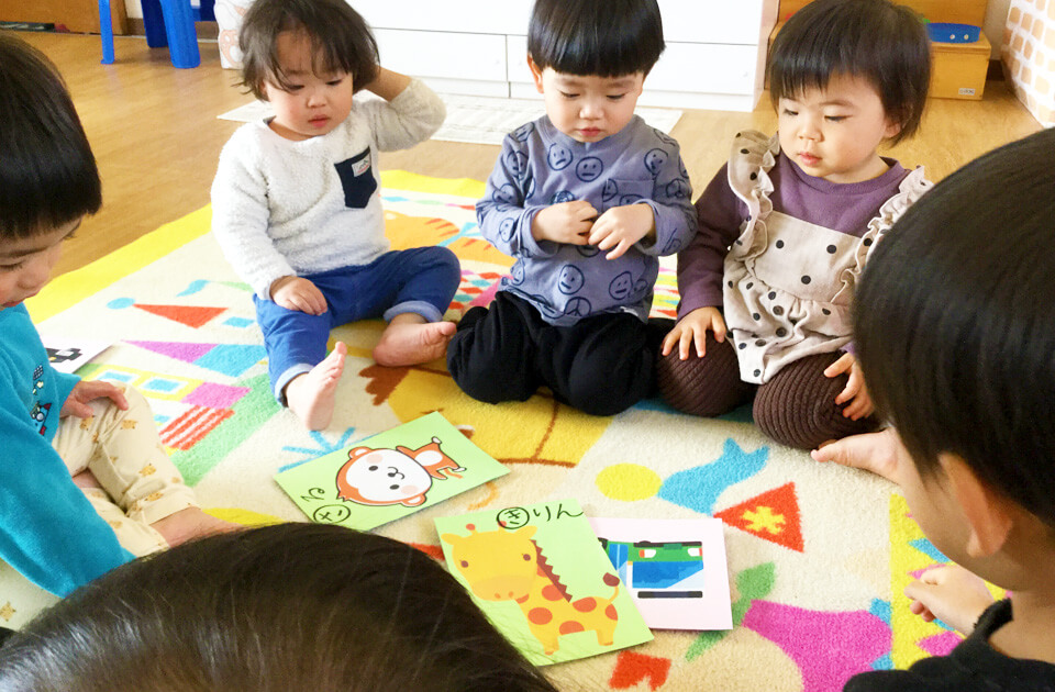 2022年1月 SuruSu祝昌こども園 かるた大会の様子